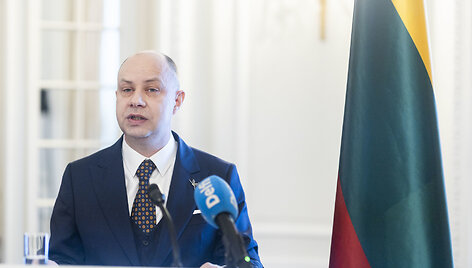 Aurelijus Veryga pristatė rinkimų programą ir komandą