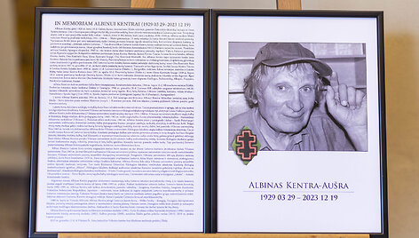 Atsisveikinimas su Albinu Kentra