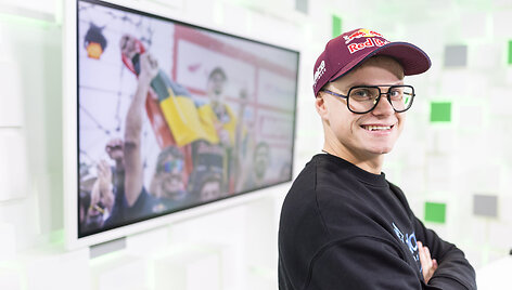 15min.lt studijoje lankosi Rokas Baciu&scaron;ka
