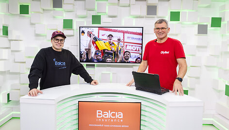 15min.lt studijoje lankosi Rokas Baciu&scaron;ka