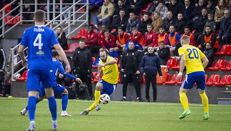 TOPsport LFF supertaurės rungtyės FK &bdquo;Panevėžio&ldquo; bei FK &bdquo;TransINVEST&ldquo; komandos