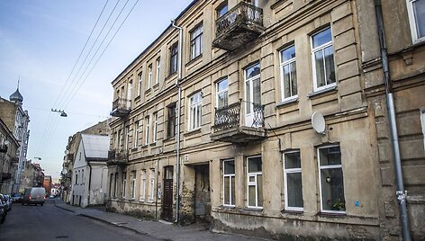 Balkonai &Scaron;v.Stepono gatvėje.
