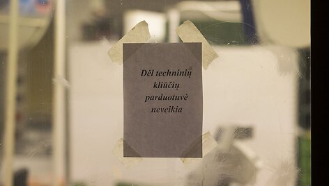 Remontas prekybos centre &bdquo;Maxima&ldquo;