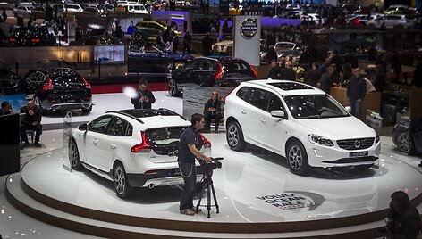 &bdquo;Volvo&ldquo; Stendas Ženevos automobilių parodoje