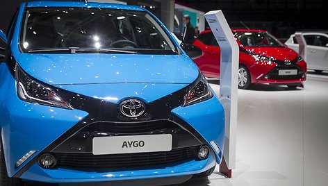 Ženevoje pristatytas naujasis „Toyota Aygo“