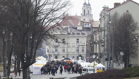 Vilniaus gatvėse prasidėjo tradicinė Kaziuko mugė.