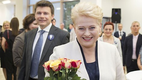 Romas &Scaron;vedas ir Dalia Grybauskaitė