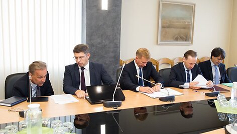 Premjeras susitiko su pieno perdirbimo įmonių vadovais.