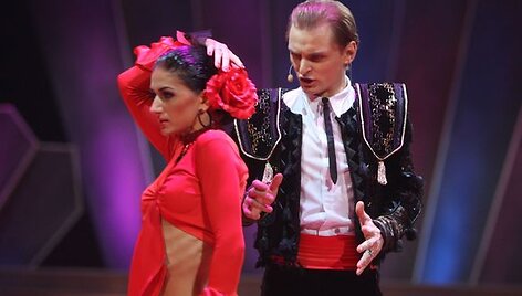Liudas Mikalauskas ir Gintarė Slausgalvienė
