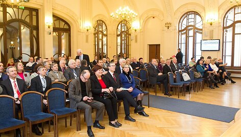 Paminėtas Lietuvos socialdemokratų partijos 25 metų atkūrimas.