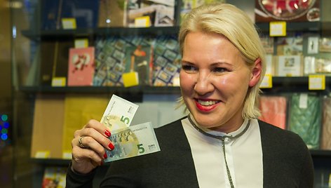 Lietuvos pašto bendrovės vadovė Lina Minderienė