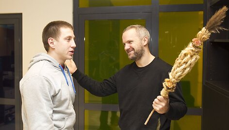 Giedrius Savickas ir Marius Rep&scaron;ys   