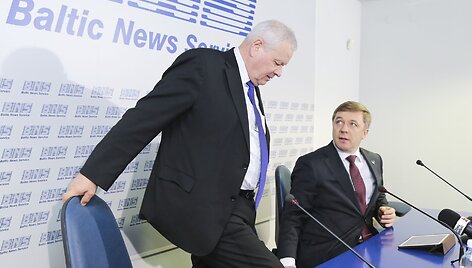 Povilas Žagunis ir Ramūnas Karbauskis