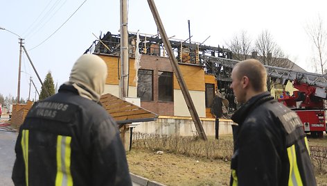 Igorio Tiomkino statytas namas po gaisro