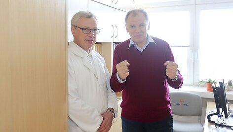 Eligijus Po&scaron;kus ir Vytenis Povilas Andriukaitis