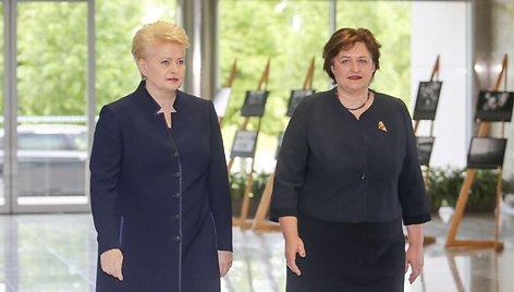 Dalia Grybauskaitė ir Loreta Graužinienė