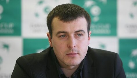 Lietuvos teniso sąjungos prezidentas Ramūnas Gru&scaron;as