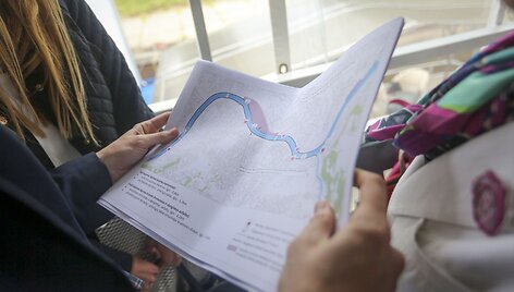 Remigijus &Scaron;ima&scaron;ius pristatė Neries krantinės modernizavimo projektą