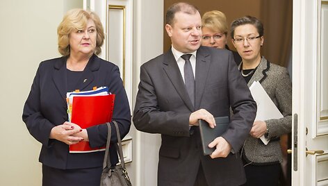 Rimantė &Scaron;ala&scaron;evičiūtė ir Saulius Skvernelis