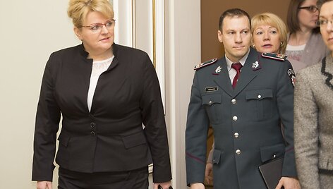 Algimanta Pabedinskienė ir Linas Pernavas