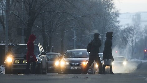 Sostinė antradienio rytą
