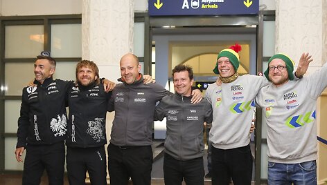 Sebastianas Rozwadowskis, Benediktas Vanagas, Mindaugas Slap&scaron;ys, Antanas Juknevičius, Vaidotas Žala ir Saulius Jurgelėnas