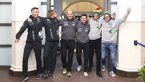 Sebastianas Rozwadowskis, Benediktas Vanagas, Mindaugas Slap&scaron;ys, Antanas Juknevičius, Vaidotas Žala ir Saulius Jurgelėnas