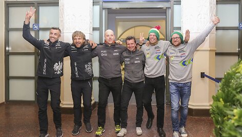 Sebastianas Rozwadowskis, Benediktas Vanagas, Mindaugas Slap&scaron;ys, Antanas Juknevičius, Vaidotas Žala ir Saulius Jurgelėnas