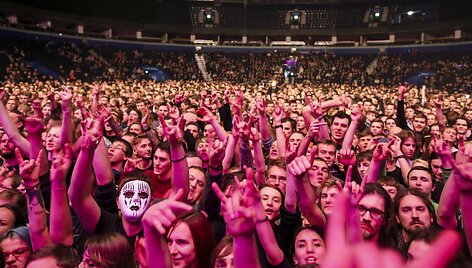 &bdquo;Slipknot&ldquo; koncertas Vilniuje