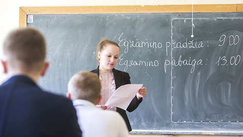 Lietuvių kalbos ir literatūros brandos egzaminas Žirmūnų gimnazijoje