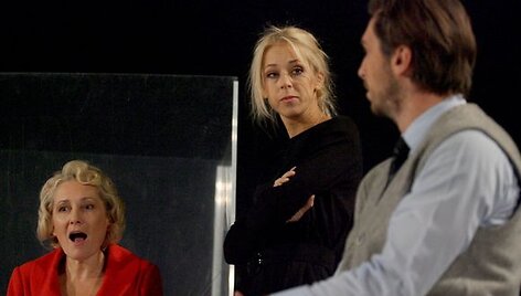 Premjeros &bdquo;Triu&scaron;io landa&ldquo; pristatymas Vilniaus mažajame teatre