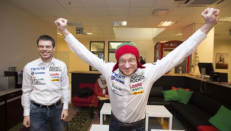Vaidotas Žala ir Saulius Jurgelėnas &ndash; 15min studijoje