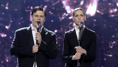 Laidos filmavimo akimirka