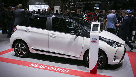 2017-ųjų Ženevos automobilių parodoje pristatytas naujasis „Toyota Yaris“