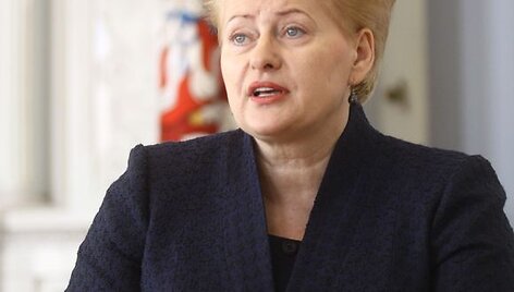 Lietuvos Respublikos Prezidentė Dalia Grybauskaitė