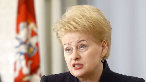 Lietuvos Respublikos Prezidentė Dalia Grybauskaitė