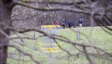 Pirmą kartą Lietuvoje vyko diskgolfo taurės turnyras