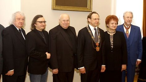 Kultūros dieną apdovanoti Lietuvos menininkai