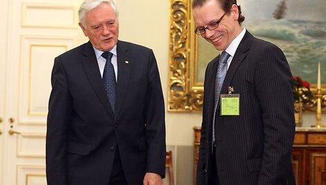 Valdas Adamkus ir Algirdas Gediminas &Scaron;emeta