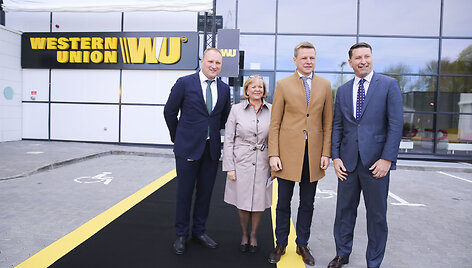 &bdquo;Western Union&ldquo; klientų patirties centro atidarymas