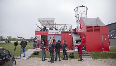 Pramoga &bdquo;Vėjo tunelyje&ldquo;