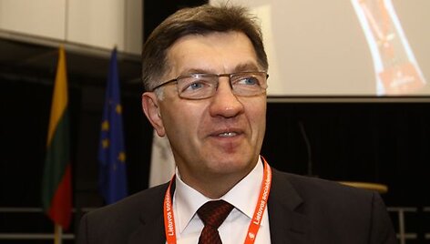 Socialdemokratų partijos suvažiavimo akimirka