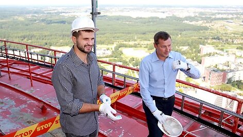 Linas Kleiza ir Artūras Zuokas