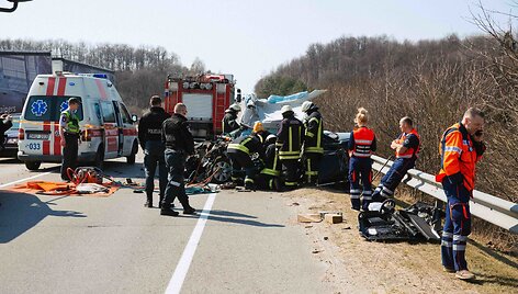 Avarija Vilniuje, Galvės gatvėje