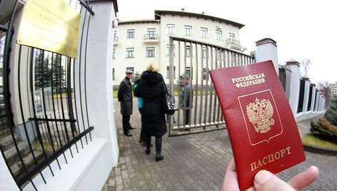 Vilniuje balsavimas vyksta Rusijos ambasadoje