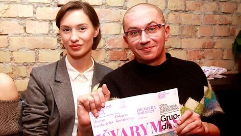 Monika Račiūnaitė ir Aleksandras Pogrebnojus