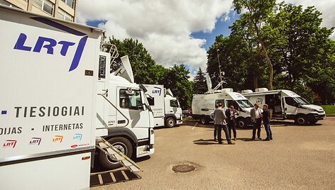LRT pristatė naujas kilnojamos televizijos stotis.