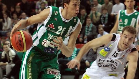 &bdquo;Žalgirio&ldquo; ir &bdquo;Lietuvos ryto&ldquo; rungtynių akimirkos