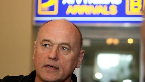 Lietuvos moterų krep&scaron;inio rinktinė Vilniaus oro uoste
