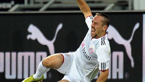 F.Ribery pasirodymas rungtynėse ir trauma